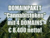 Domainpaket "CANNABISTOKEN" (4 Domains) für €8.400,00 zu verkaufen